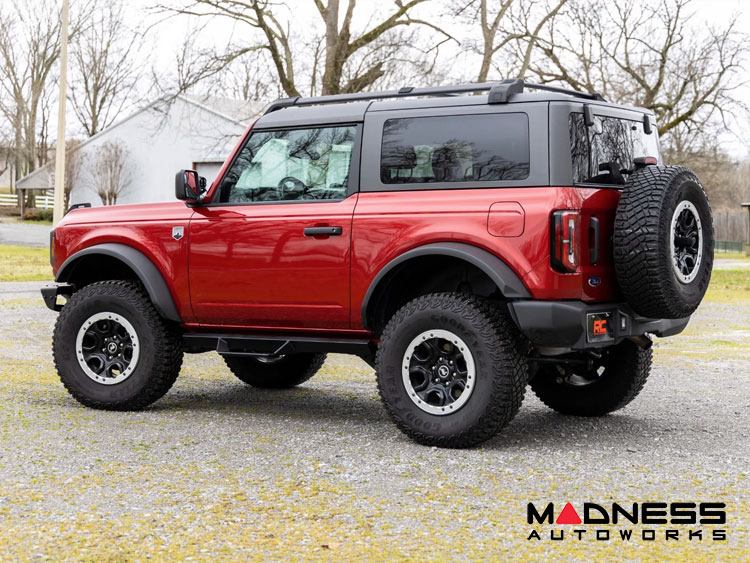 Ford Bronco Side Steps - 2 Door - AL2 Drop Step - Rough Country 